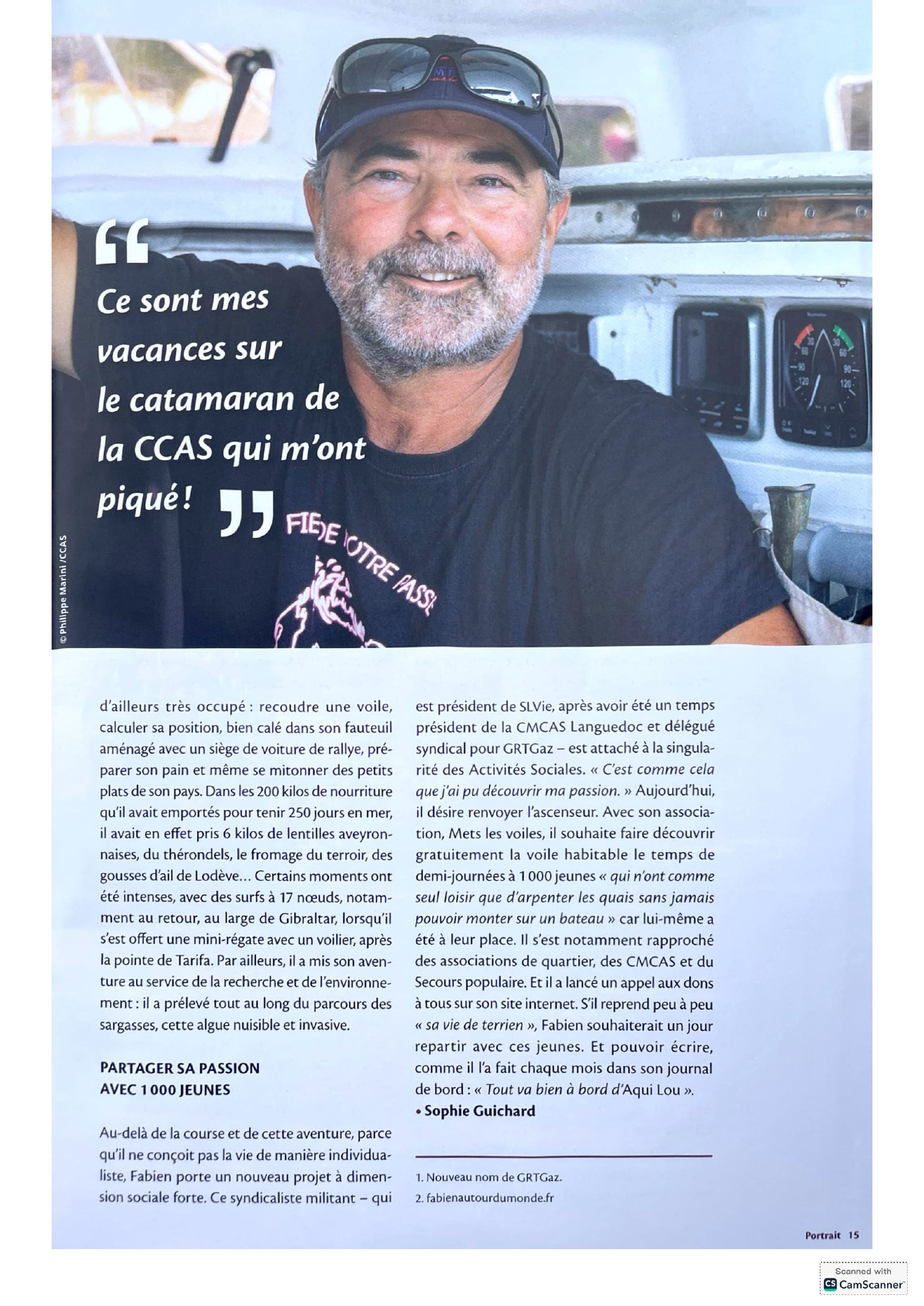 Article du journal CCAS 09/25